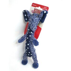 KONG Shakers Elephant Dog Toy – Small Size, Plush & Squeaky for Interactive Play